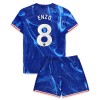 Maillot de Supporter Chelsea Enzo 8 Domicile 2024-25 Pour Enfant